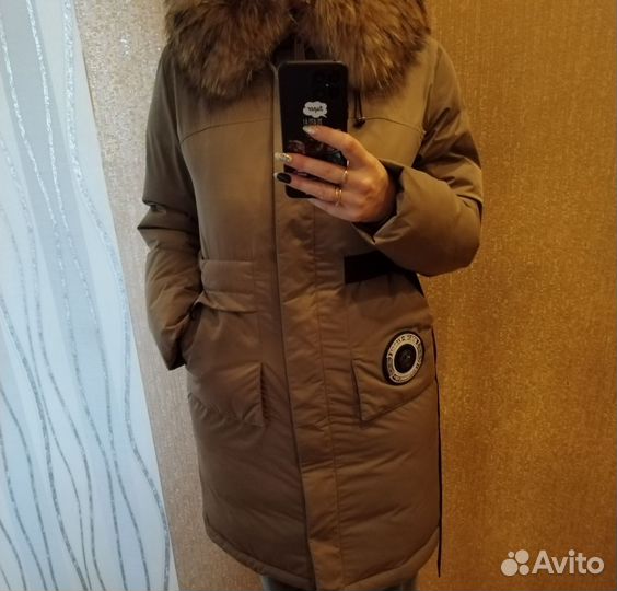 Пуховик женский