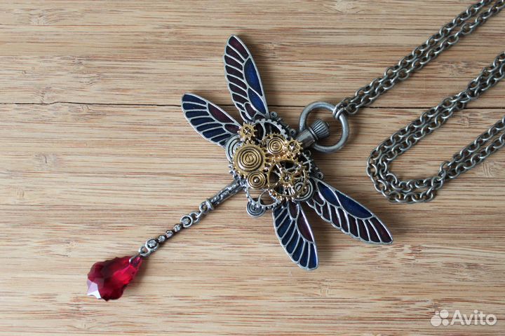 Крупное колье.стимпанк 