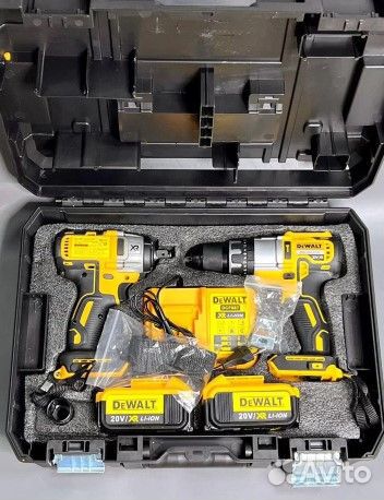 Набор аккумуляторного инструмента 2 в 1 Dewalt