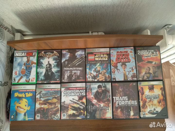 Диски на xbox 360