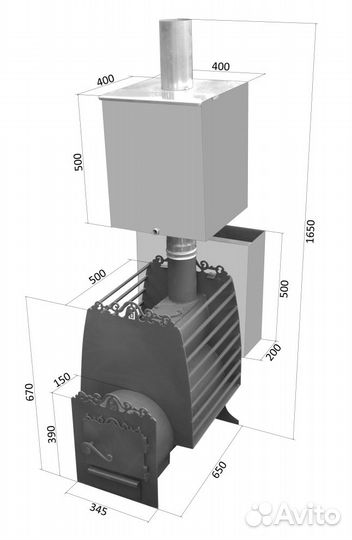 Печь для бани