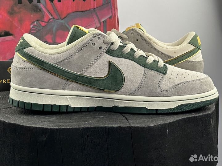 Кроссовки Nike Dunk Low Otomo Grey Green