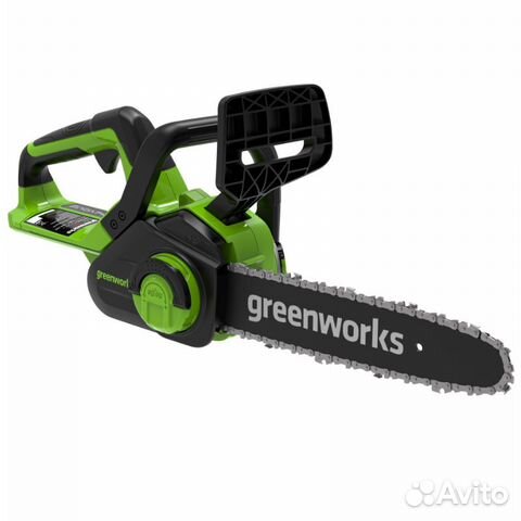 Цепная пила аккумуляторная Greenworks G24CS25 24В