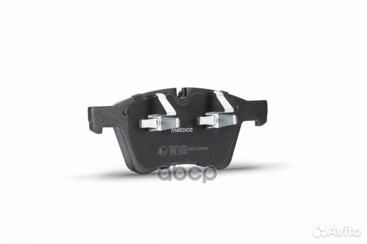 Колодки тормозные передние к-кт '3000-290 metaco
