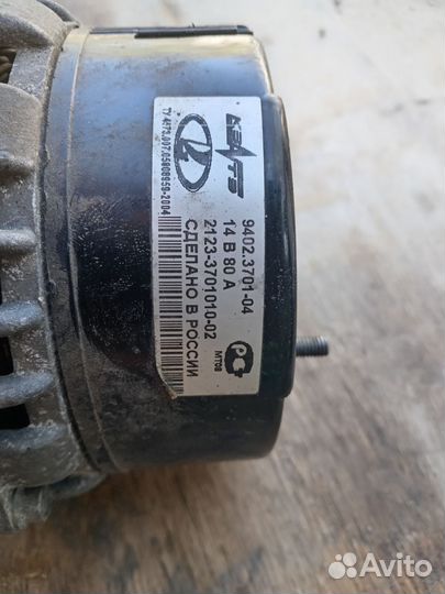 Генератор для niva chevrolet