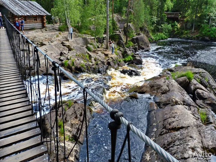 Тур в Карелию с посещением водопадов