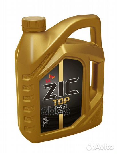 ZIC TOP LS 5W30 (4L) масло мотор.синтAPI SN, A