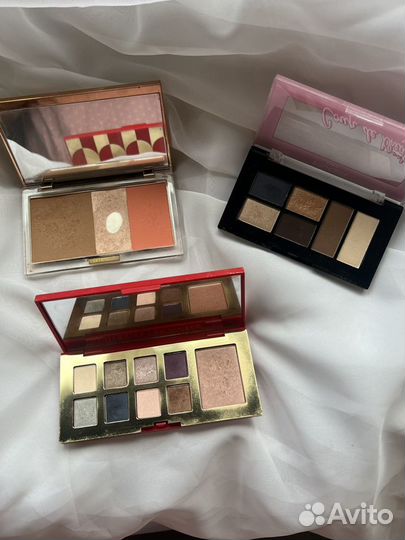 Urban decay палетка, estee lauder лимитка,bourjois