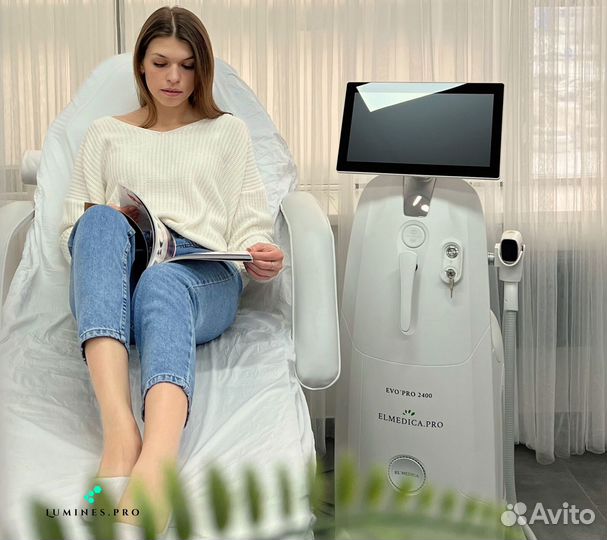 Диодный лазер для эпиляции люминес Evo-Pro 2400вт