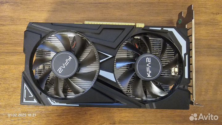 Видеокарта gtx 1650 super KFA2 4GB