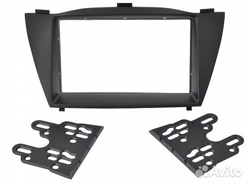 Рамка hyundai ix-35 2din (крепеж) black