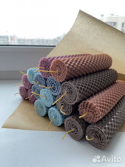 Свечи из вощины