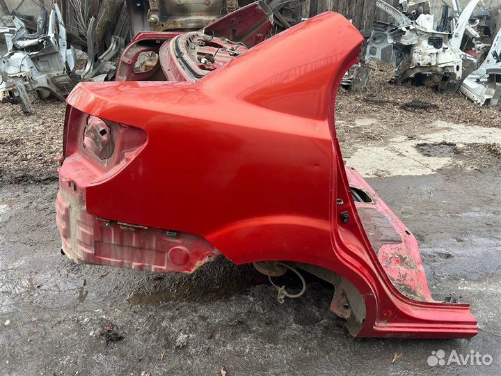 Задняя часть кузова Kia Rio 2 JB G4EE 2006