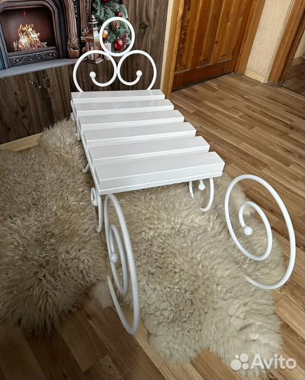 Новогодние сани для фотосессии