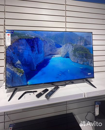 Телевизоры новые в упаковке smart android TV