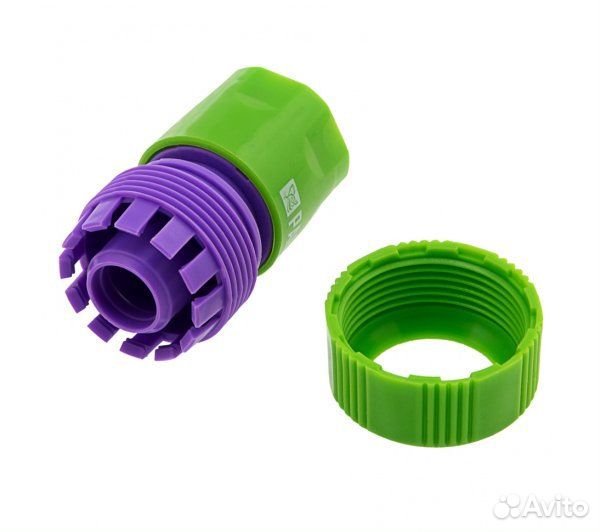 Соединитель пластмассовый, быстросъемный для шлан