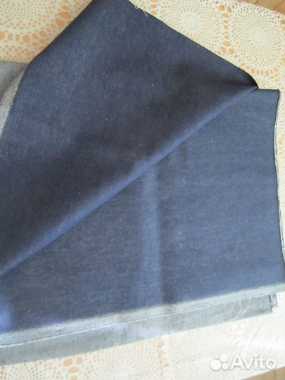 Ткань джинсовая и микровельвет