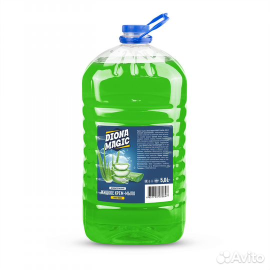 Мыло жидкое 5л в ассортименте