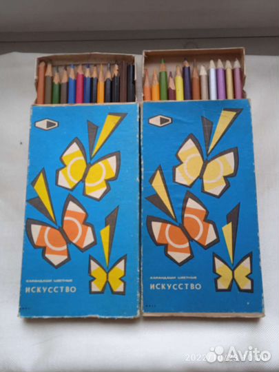 Цветные карандаши СССР