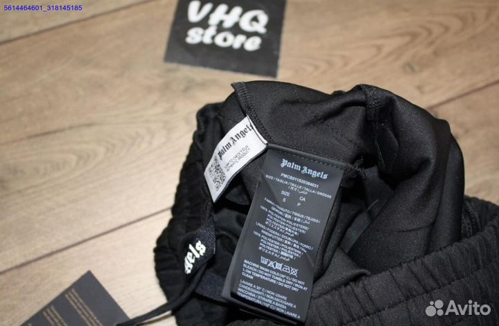 Palm Angels штаны черные (Арт.22284)