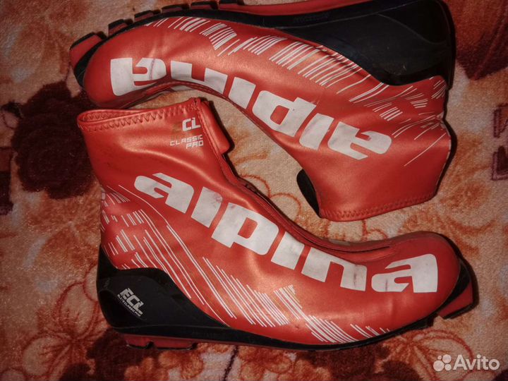 Лыжные ботинки alpina