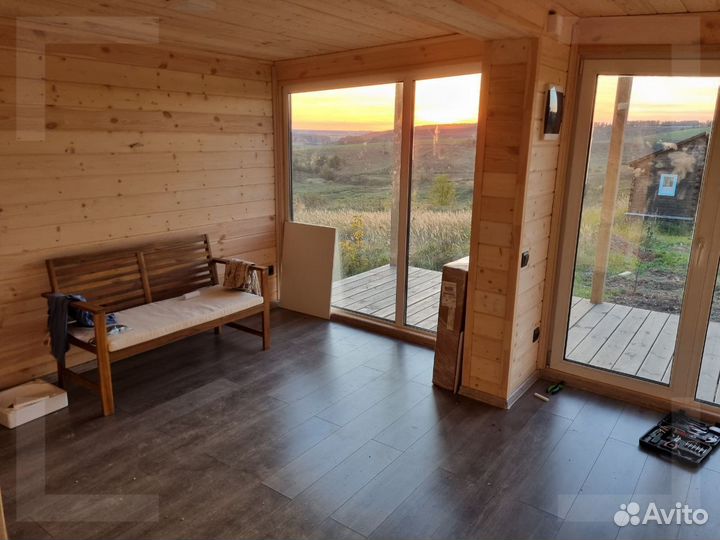 Модульный дом в современном стиле