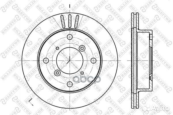 6020-5205V-SX диск тормозной передний Suzuki S