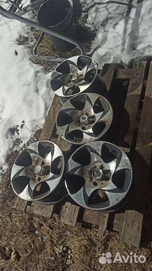 Диски Dj Wheels DJ341(BD) арбузы r13 4шт