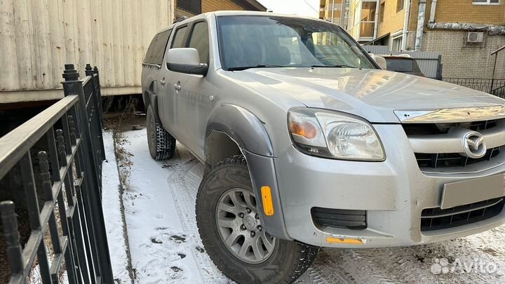 Mazda BT-50 2.5 МТ, 2007, 190 000 км