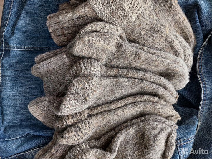 Шерстяные носки как у бабушки