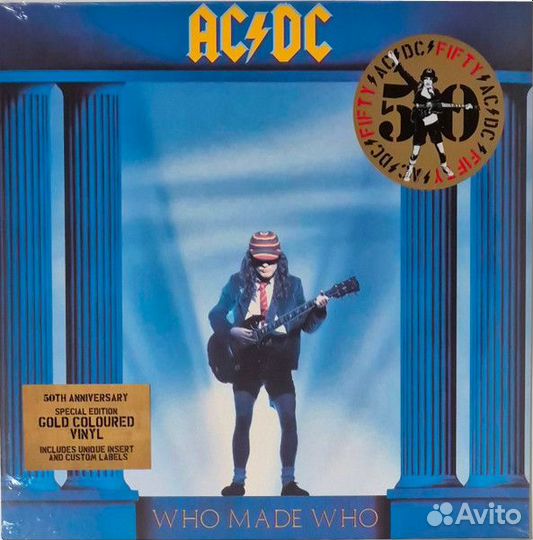 Винил acdc – Who Made Who (gold)