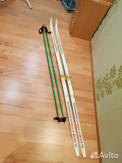 Лыжи беговые тиса fisher СССР