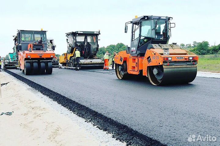 Асфальтирование укладка асфальт