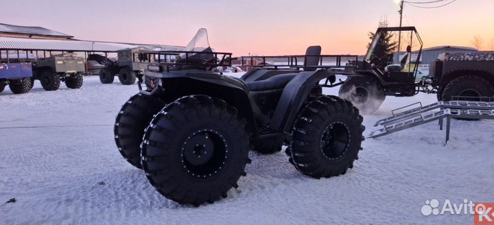 Квадроцикл Nord (Снегоход - Болотоход)