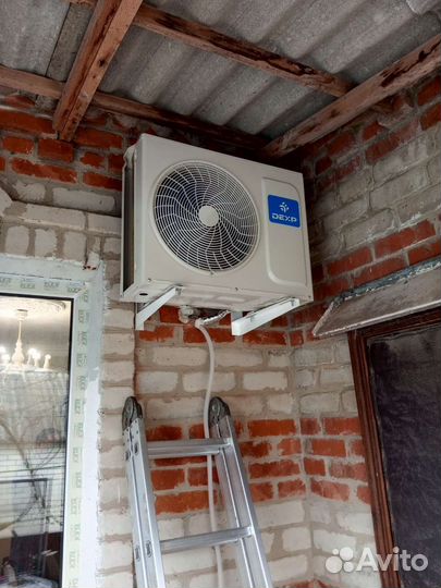 Установка кондиционеров закладка трассы