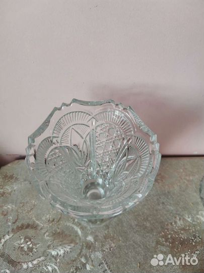Ваза хрустальная СССР