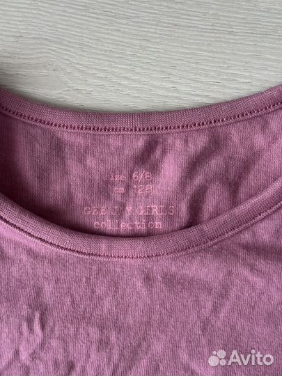 Лонгслив для девочки, 128