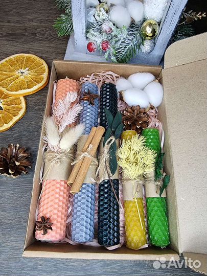 Подарочные наборы свечей