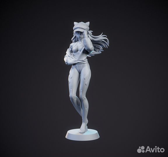 Фигурка Аска Лэнгли из аниме Евангелион