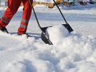 Услуги:чистка территории от снега