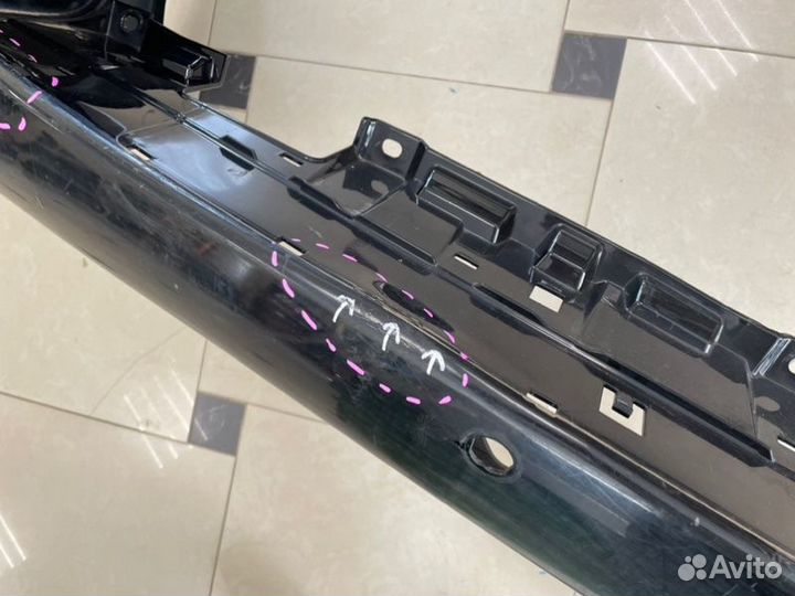 Задний бампер Toyota Land Cruiser 2013