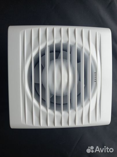 Вентилятор осевой канальный бытовой накладной