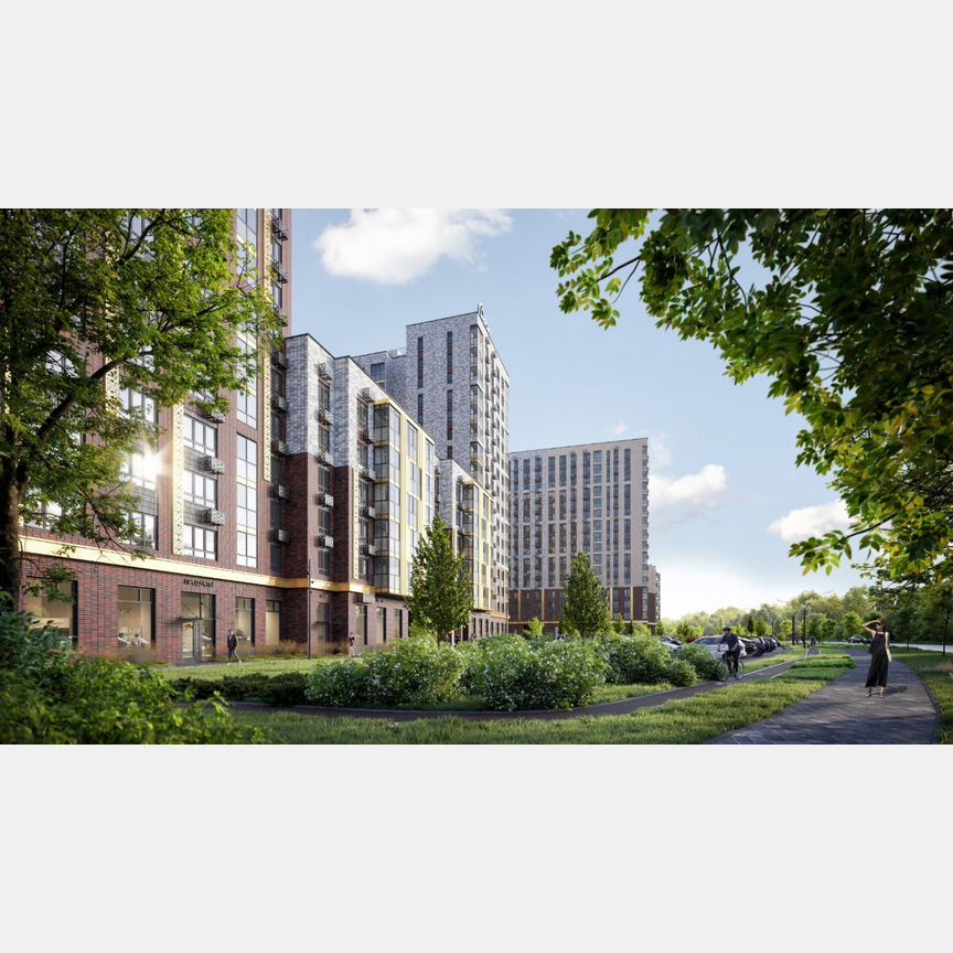 1-к. квартира, 36,1 м², 4/9 эт.