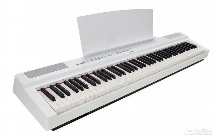 Цифровое пианино Yamaha p125a white/black