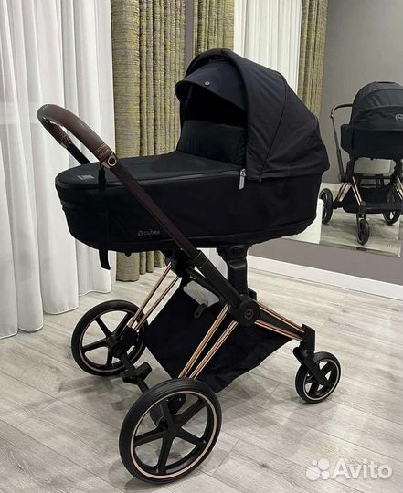 Коляска Cybex Priam IV color Rose Gold