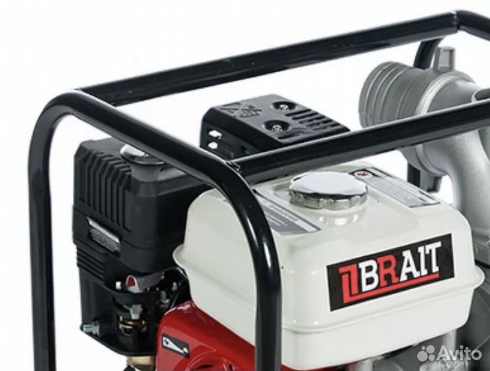 Мотопомпа бензиновая BR-WP-20(7) со шлангами