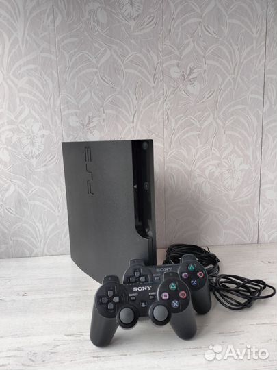 Sony PS3 slim 30игр прошитая