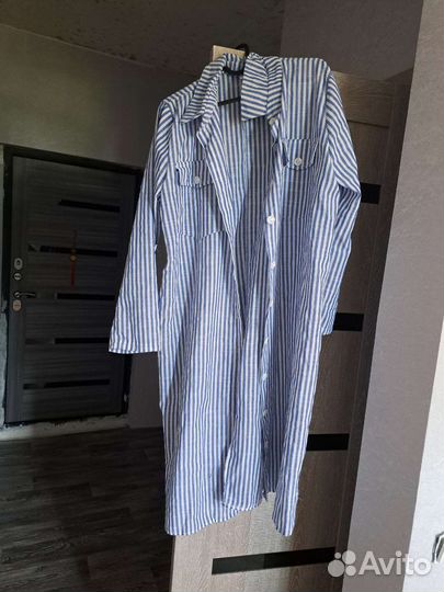 Платье рубашка новое