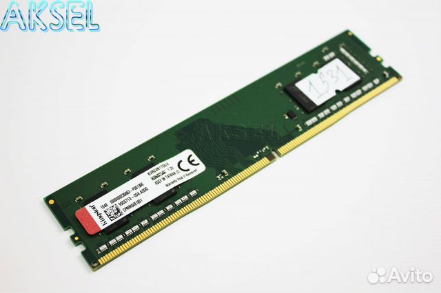 Оперативная память DDR4 4 GB 2400 MHz Kingston