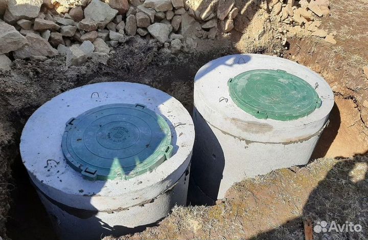 Септик из бетонных колец под ключ без переплат